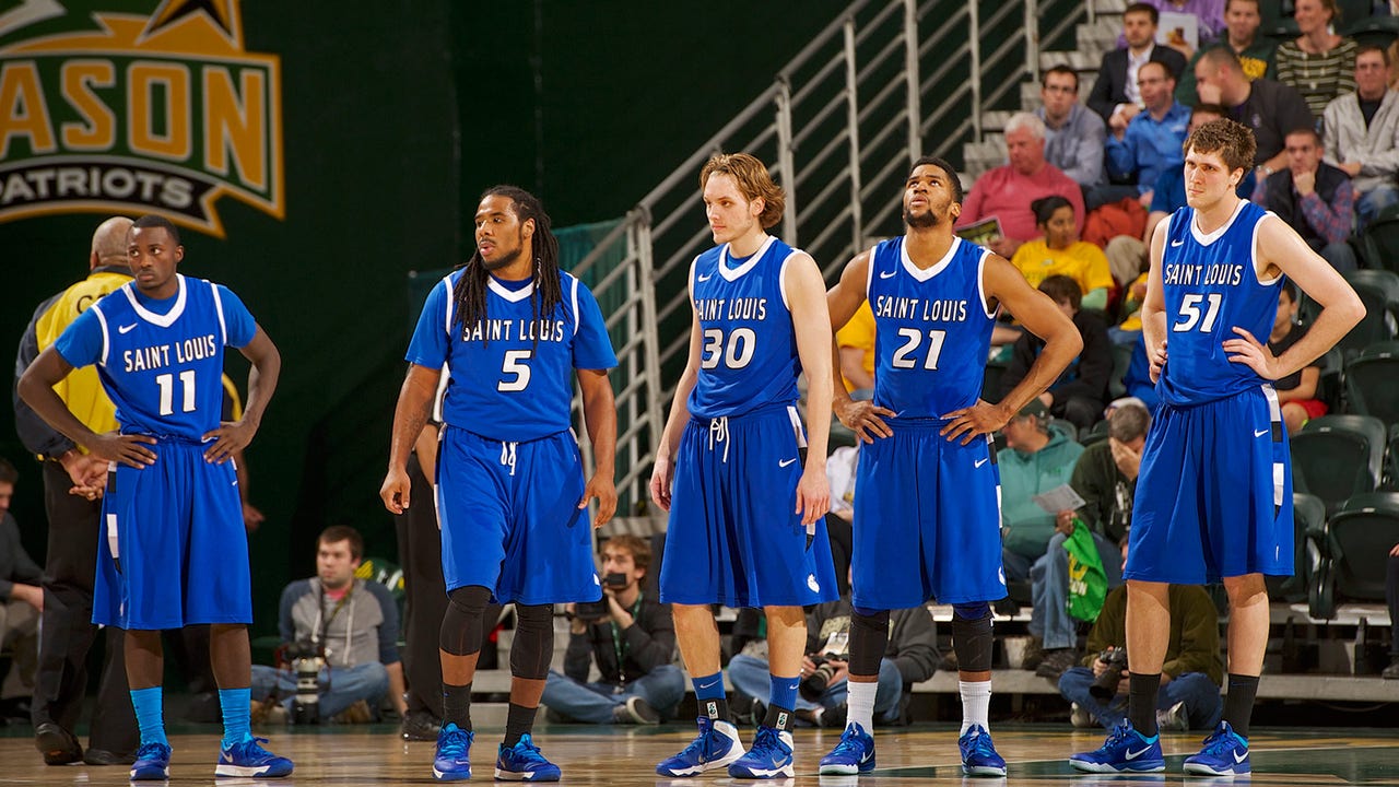 No. 10 Saint Louis needs OT to take down George Mason -- again